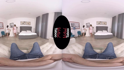 Ну как тебе групповое VR порно с грудастыми сучками?